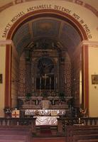 Inside the village church